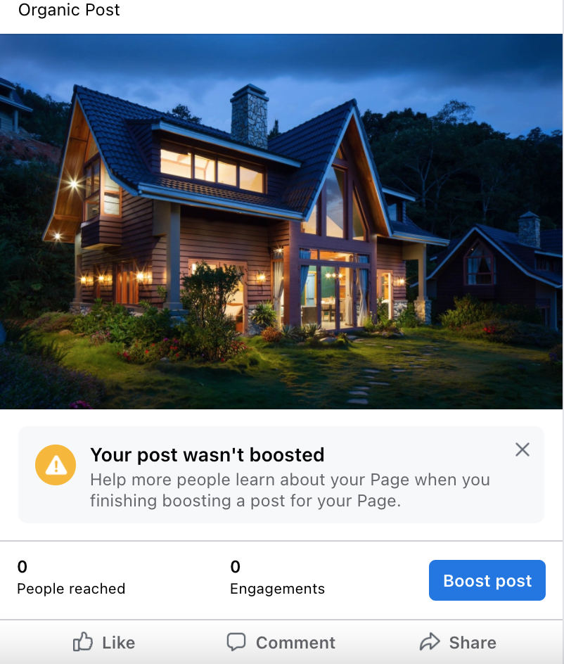 real estate Facebook ads